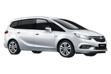 Car Hire Bexleyheath - Vauxhall Zafira 5 + 2 - Minibus hire Bexleyheath